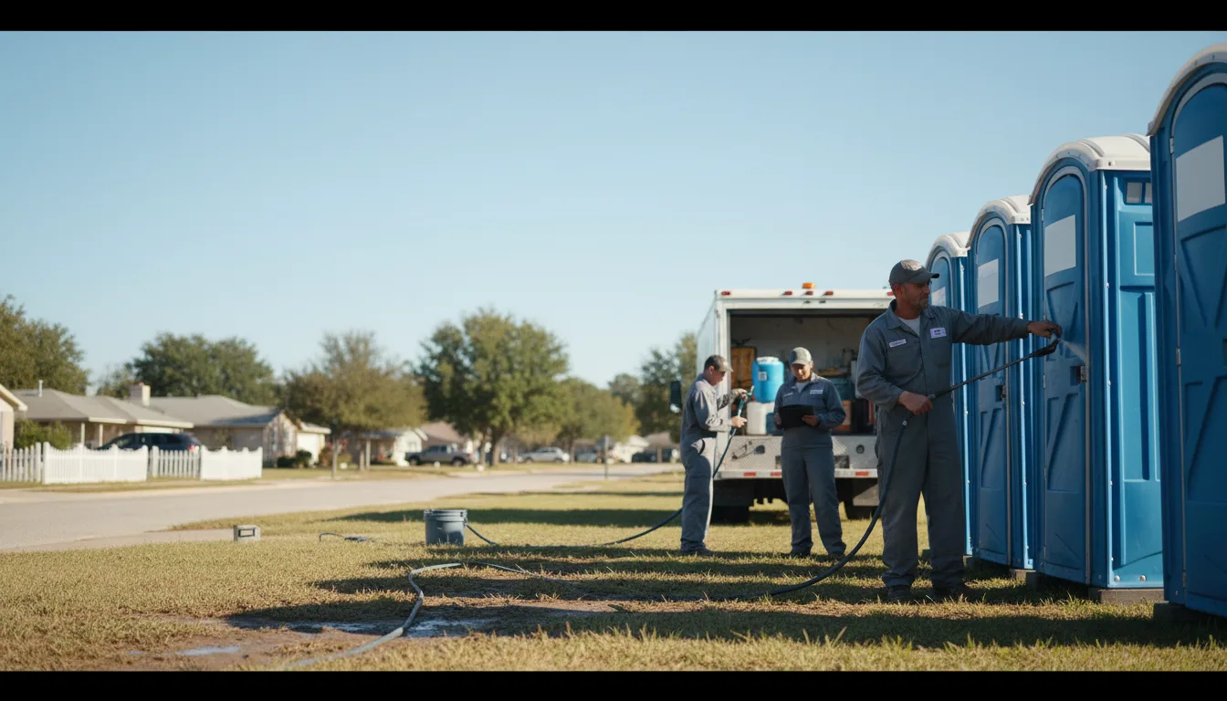 Long-Term Portable Toilet Rental in Hurlburt Field, FL near me